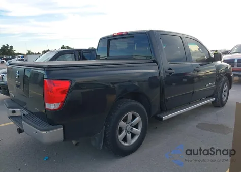 2012 Nissan Titan Sv из США, поврежденный, VIN 1N6BA0ED9CN305762